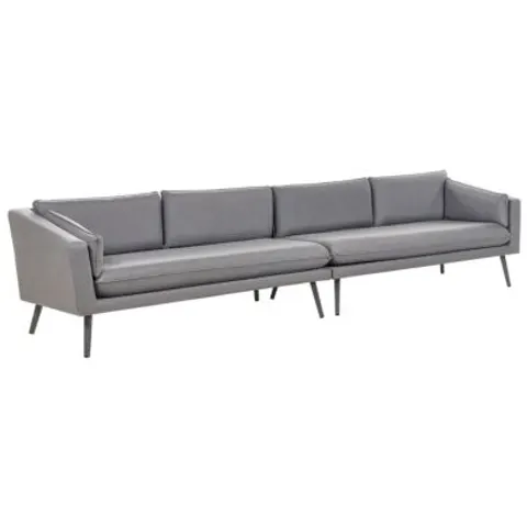 LORETELLO - Tuinbank 4- zits - Grijs - Polyester – afbeelding 1