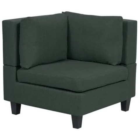UNSTAD - Hoekstuk - Donkergroen - Polyester – afbeelding 1