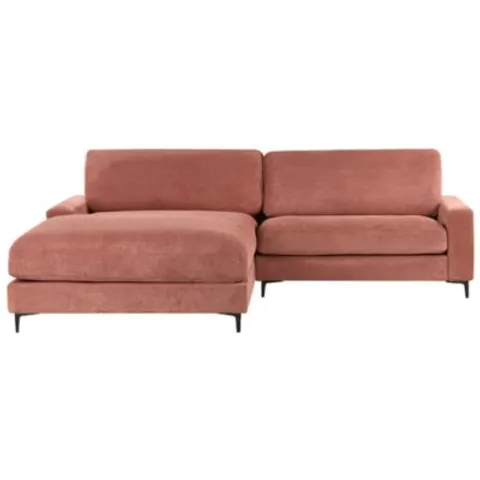 MALOY - Hoekbank - Rood - Rechtszijdig - Polyester – afbeelding 1