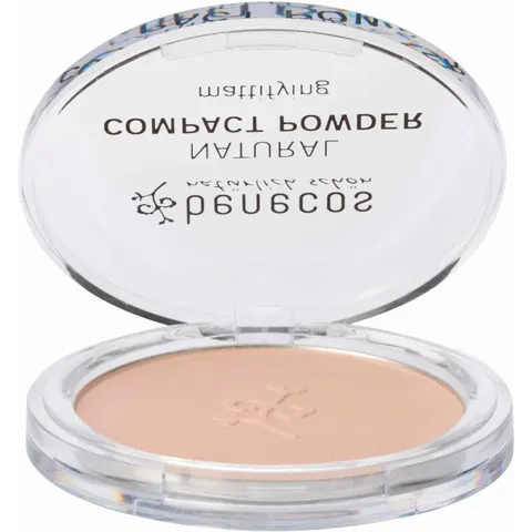 benecos Cipria compatta Vegan Sabbia – immagine 1
