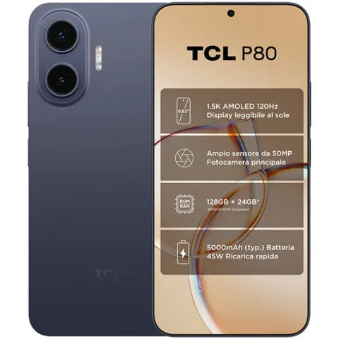 TCL P80 Midnight Blue – immagine 1