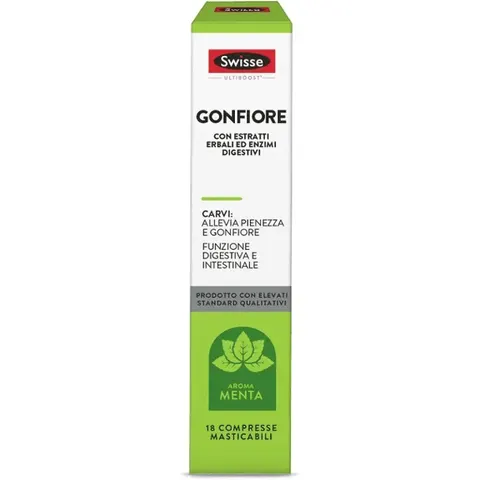 swisse Gonfiore 18 Compresse Masticabili – immagine 1