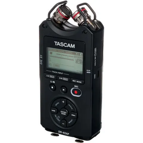 Tascam DR-40XP field recorder met 32-bit float – afbeelding 1