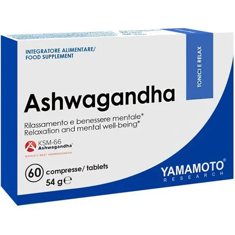 yamamoto research ashwagandha 60 compresse – immagine 1