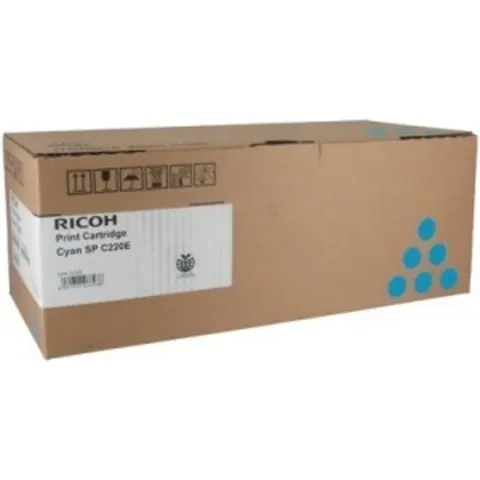 Ricoh SP C220E (406097) toner cian – imagen 1