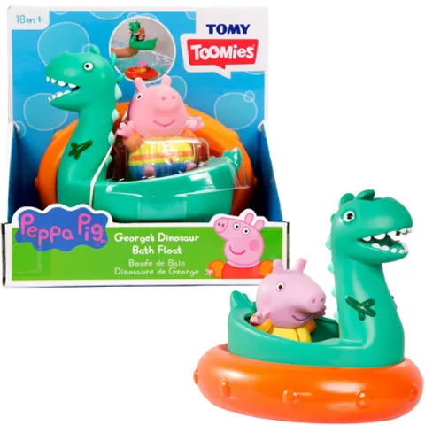 Cuddly Pig Gustav's Dinosaur Bath Toy – image 1