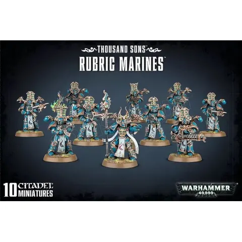 Warhammer 40.000 Thousand Sons Rubric Marines – afbeelding 1