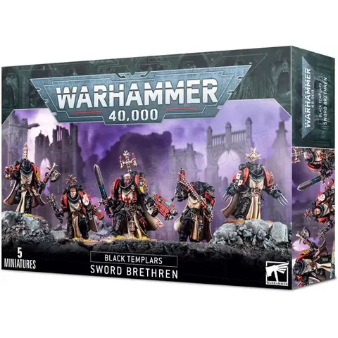 Space Marines Black Templars Sword Brethren – afbeelding 1