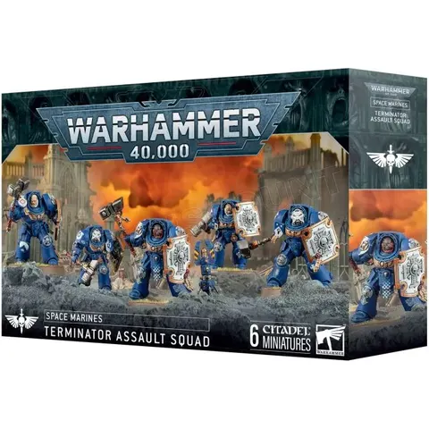 Warhammer 40K – Space Marines - Terminator Assault Squad (48-34) – afbeelding 1