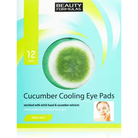Beauty Formulas Cucumber Cooling Eye Mask - 12 pcs – image 1
