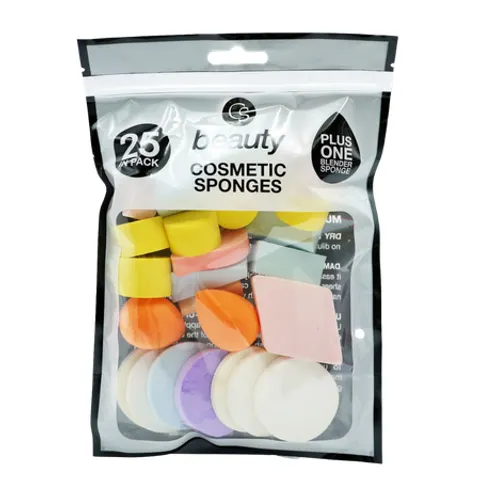 CS Beauty Make-upsponzen - 25 stuks – afbeelding 1