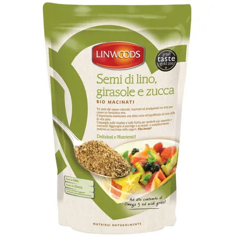 biotobio Semi lino giras/zucca mac 200g – immagine 1