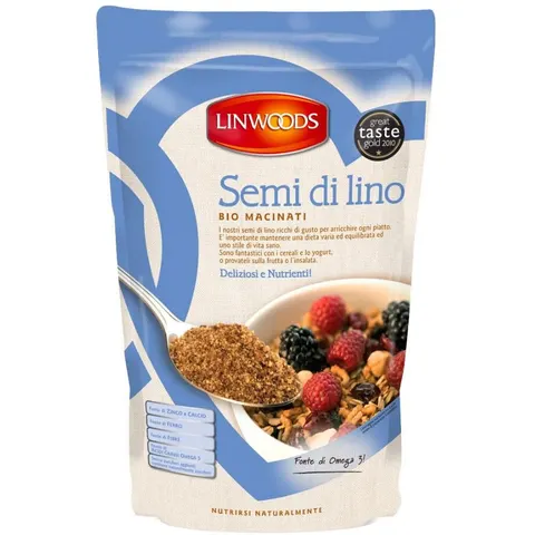 biotobio Semi lino macinati 200g baule – immagine 1