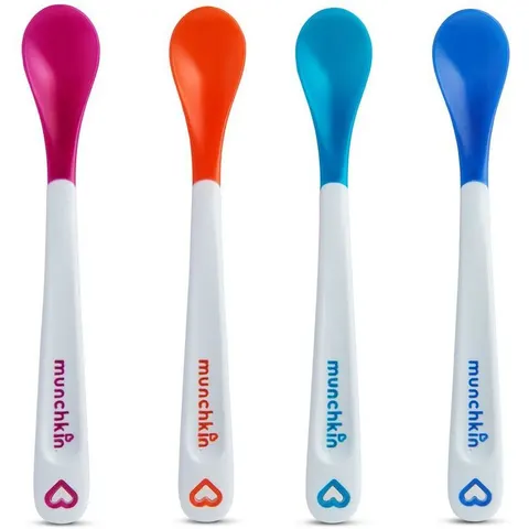 Munchkin White Hot spoon with a heat sensor 4 m+ 4 pc – image 1