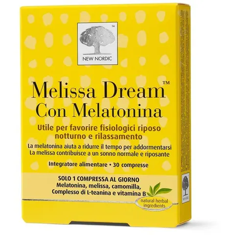 Melissa Dream Melatonina 30cpr – immagine 1