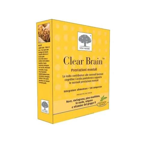 Nordic Clear Brain 120 Compresse – immagine 1
