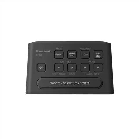 Radio DAB+ Panasonic RC-D8EG-K con display e USB – immagine 1