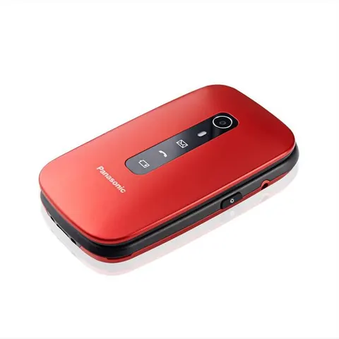 Teléfono Movil Panasonic KX-TU550 Rojo – imagen 1