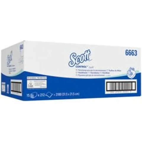 Scott® Papierhandtücher CONTROL 1-lagig – Bild 1