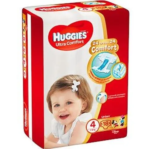 Huggies Ultra Comfort Bas4 18P – immagine 1