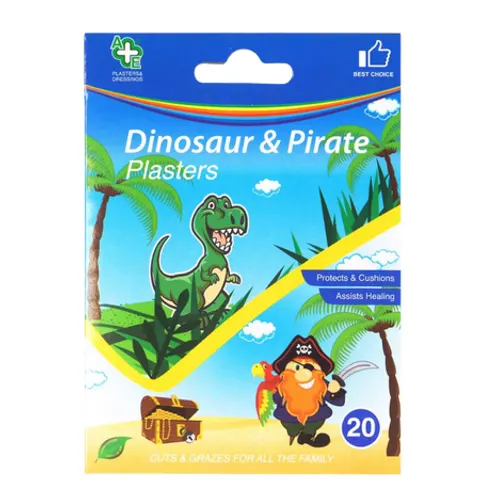 Cerotti Dinosauri e Pirati, 20 pezzi – immagine 1