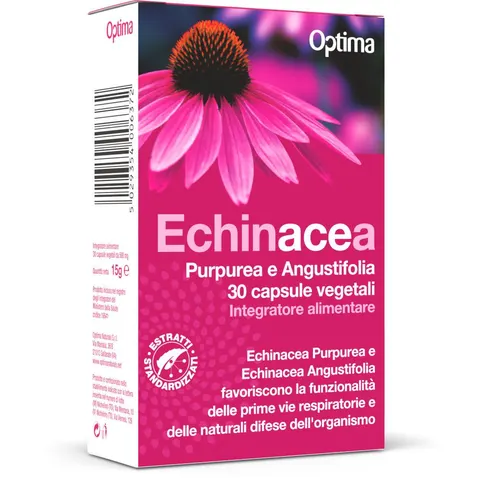Optima Echinacea 30 Capsule Vegetali – immagine 1