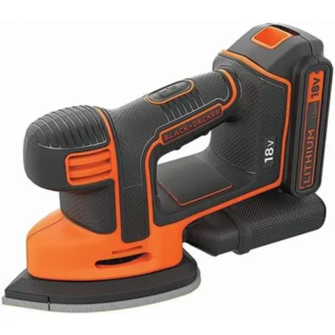 BLACK+DECKER 18V Mouse detailschuurmachine accu - BDCDS18-QW – afbeelding 1