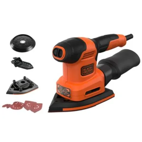 Ponceuse multifonction Black+Decker BEW200K-QS 200W – image 1