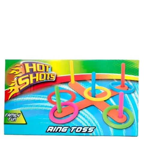 Hot Shots Plastic Ring Toss Game – image 1