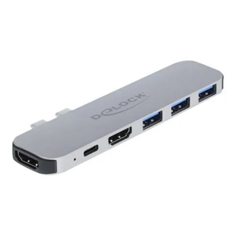 DELOCK Dockingstation für MacBook Dual – Schwarz – Bild 1