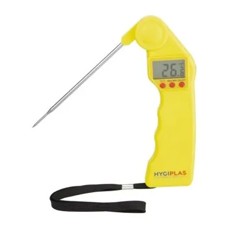 Hygiplas Easytemp Kleurcode Thermometer Geel CF912 – afbeelding 1