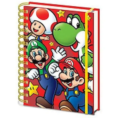 BIG BEN INTERACTIVE Pyramid Quaderno Super Mario A5 SR72959 – immagine 1