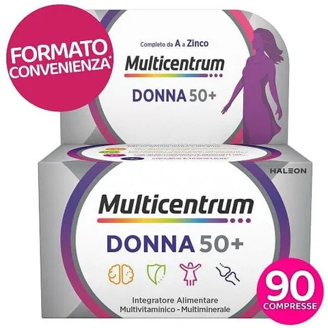 Multicentrum Donna 50+ 90 Compresse – immagine 1