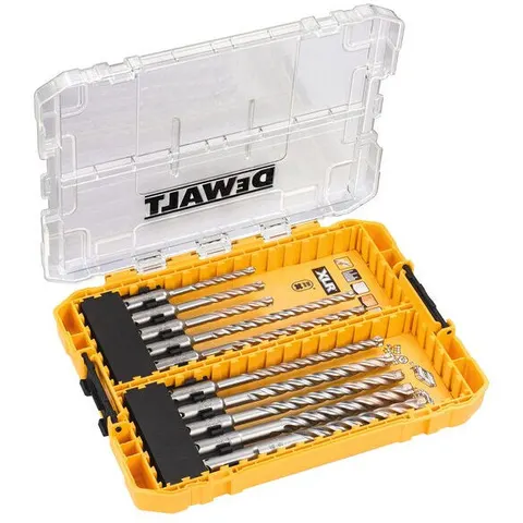 Dewalt 10 Piece SDS Plus Masonry Drill Bit Set – image 1