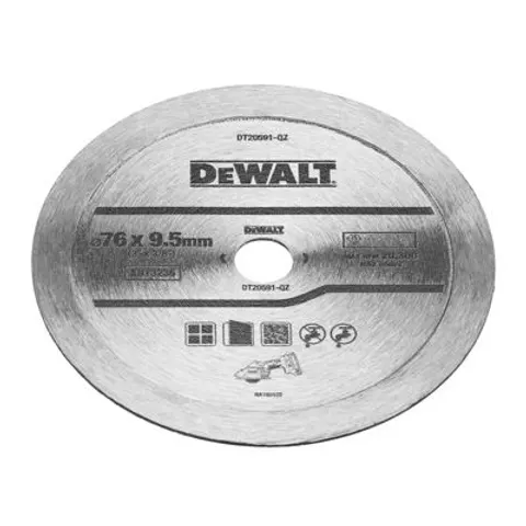 DeWalt Diamanttrennscheibe Fliesen 76 mm – Bild 1