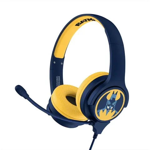 Batman - kinderkoptelefoon - afneembare microfoon - volumebegrenzing - verstelbaar – afbeelding 1