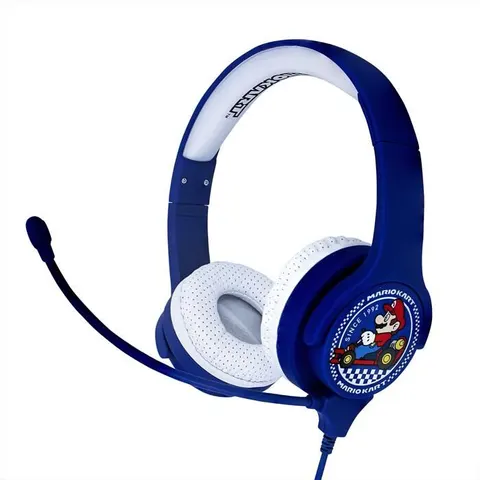 Super Mario - koptelefoon - afneembare microfoon - volumebegrenzing - verstelbaar – afbeelding 1