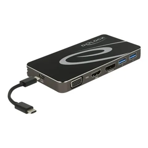 DELOCK 87773 - Docking Station, USB Type-C, Laptop – image 1