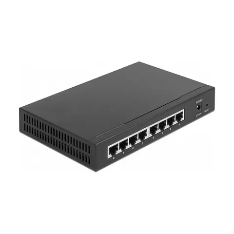 DELOCK 87782 - Switch, 8-port, 2.5 Gigabit Ethernet – image 1