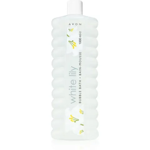 Avon Bubble Bath White Lily bain moussant 1000 ml – image 1