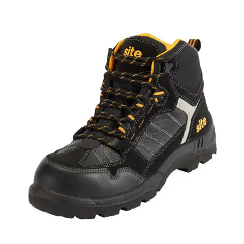 Chaussure de sécurité haute Site Rainhold noir Taille 44 – image 1