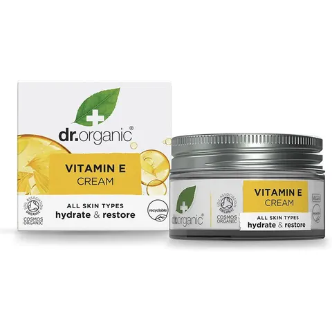 Dr. Organic Vitamina E Crema Antioxidante 50 ml – imagen 1