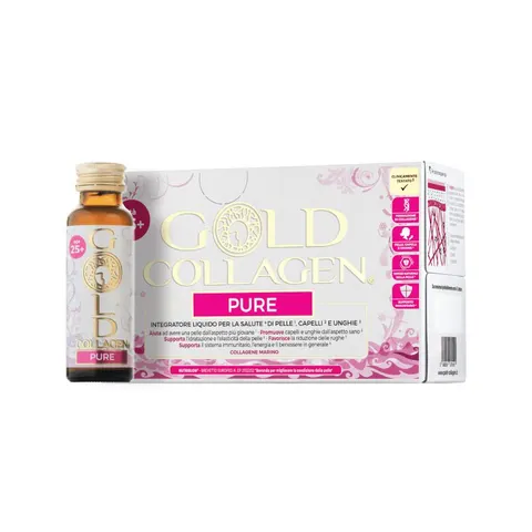 Pure Gold Collagen Liquid Supplement, 10x50ml – immagine 1