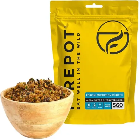 Firepot - Risotto Aux Cèpes 135 g. - Repas Lyophilisé – image 1