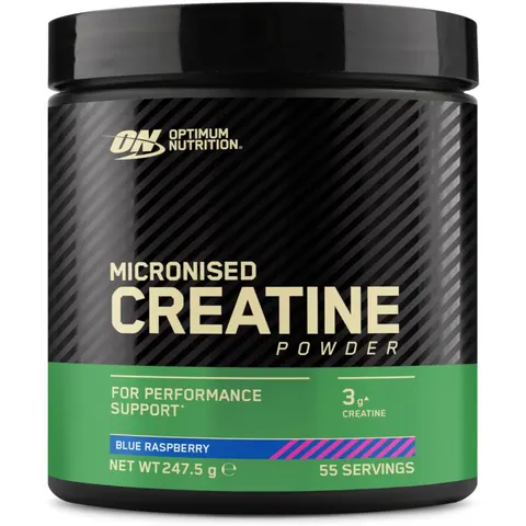 Optimum Nutrition Raspberry Flavour Creatine Monohydrate 247g – image 1