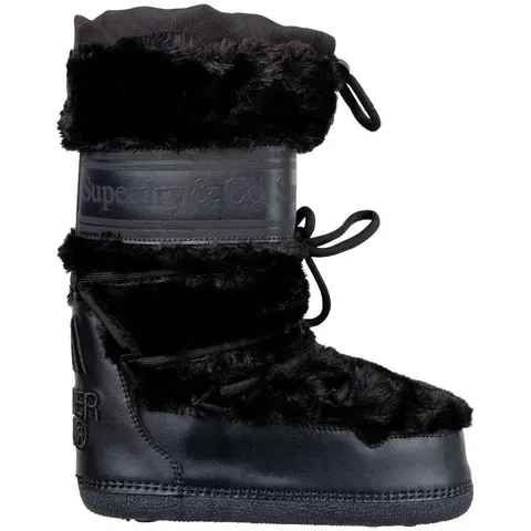 Superdry - Borg Snowboots Relaxed Pasvorm - Dames - Laarzen – WF210082A16A – afbeelding 1