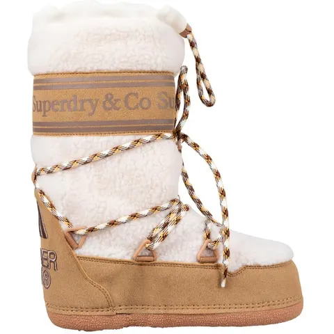 Superdry - Borg Snowboots Relaxed Pasvorm - Dames - Laarzen – WF210082AM5R – afbeelding 1