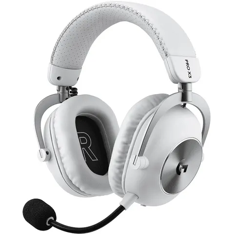 LOGITECH G pro X3 Lightspeed Gaming Headset weiß – Bild 1