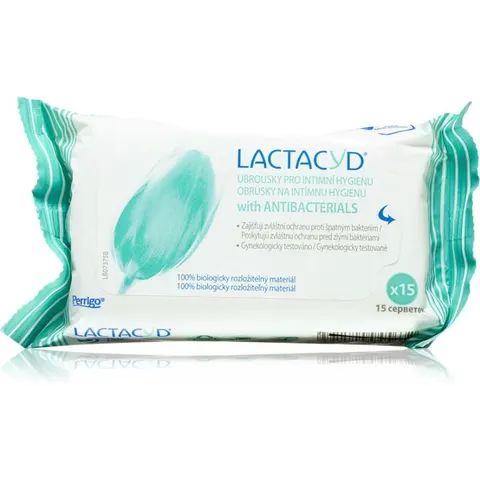 Lactacyd Pharma lingettes hygiène intime 15 pcs – image 1