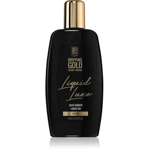 Dripping Gold | Liquid Luxe Tan Medium - 150ml - Vegan – afbeelding 1